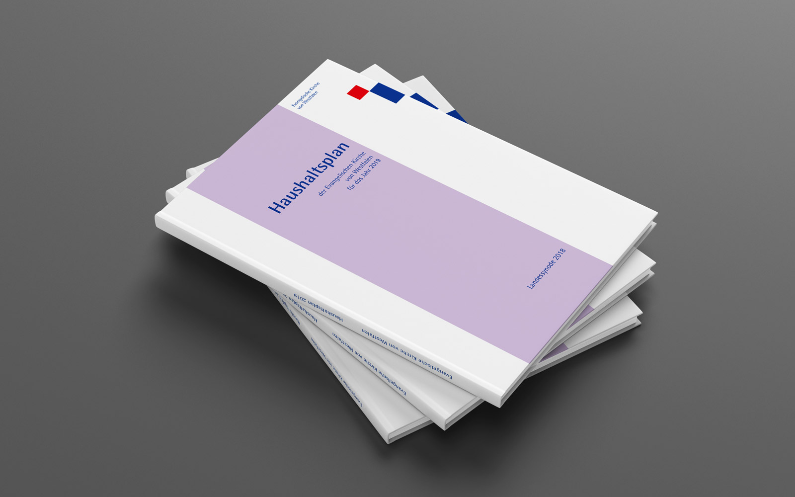 Cover des Haushaltsplans der evangelischen Kirche von Westfalen 2019